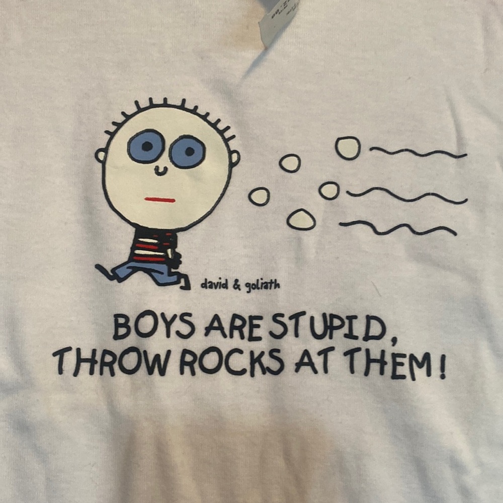 NWT David & Goliath Cute Tee